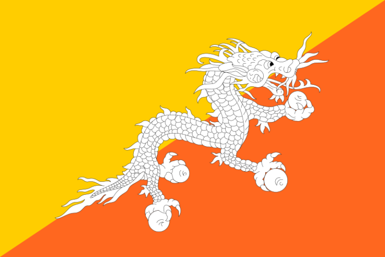 Bhutan Cricket Flag | Cricket Today