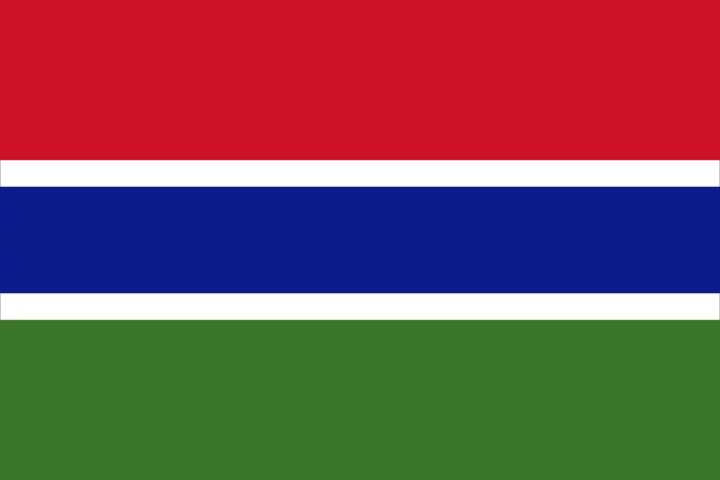 Gambia Cricket Team Flag | Cricket Today